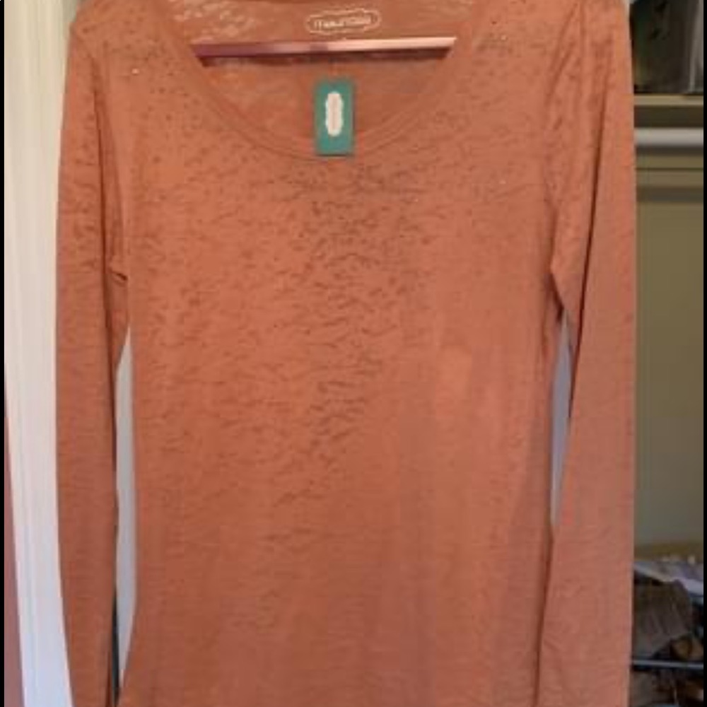 Maurices Womens Long sleeve shirt with Rhinestones